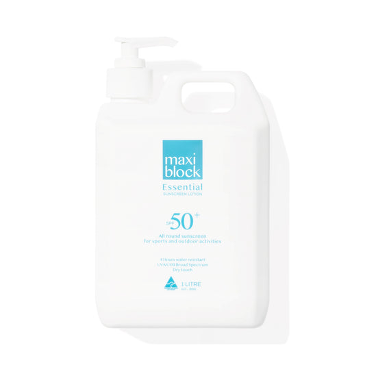 maxiblock essential non greasy sunscreen SPF50+